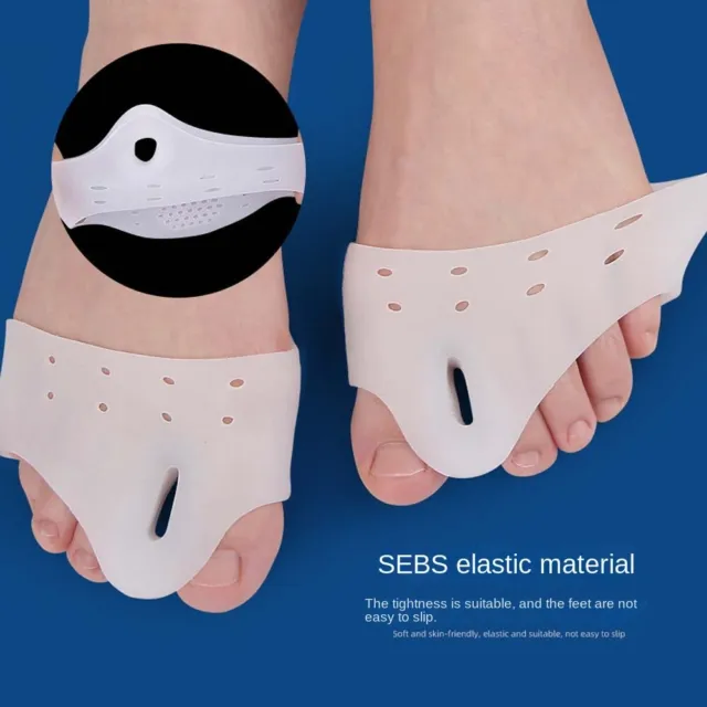 Foot Valgus Corrector Toe Valgus Adjuster Toe Splint Separator Pads  Household