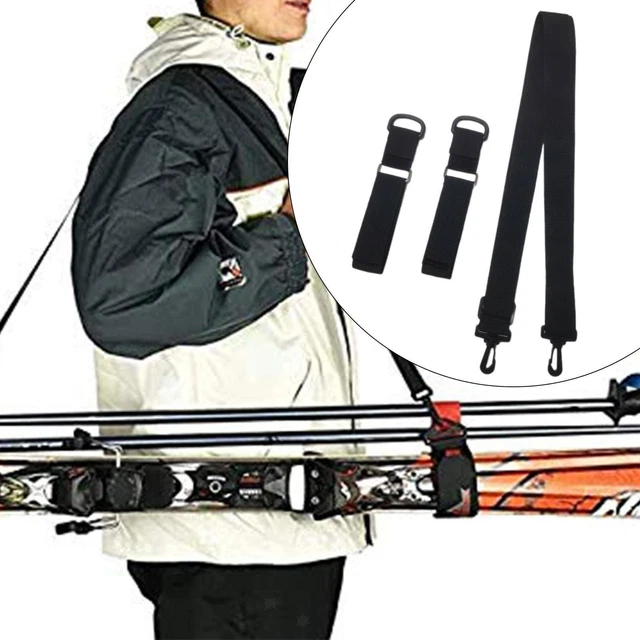 Tracolla Per Sci Regolabile - Porta Sci E Snowboard Su Spalla, Per Adulti E Bambini - Foto 2