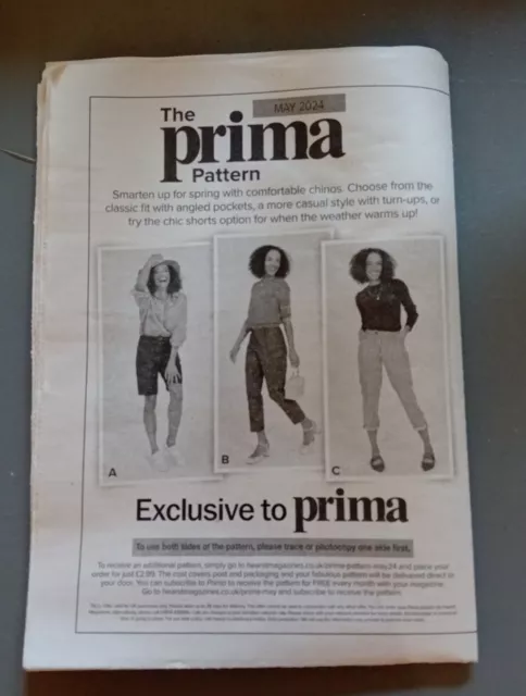 Prima Muster - bequeme Chinos, klassische Passform, Freizeitstil, Shorts - Mai 2024