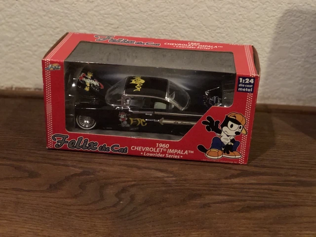JADA 1/24 FELIX The Cat 1960 Chevrolet Impala -Lowrider Series