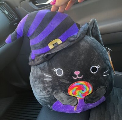 cat with witch hat squishmallow