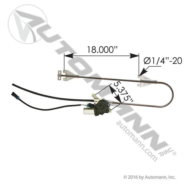 Kenworth T2000 0 Door Window Regulator 3245208