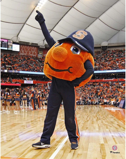 Syracuse Orange Unsigned Otto the Orange Pre-Game Photograph