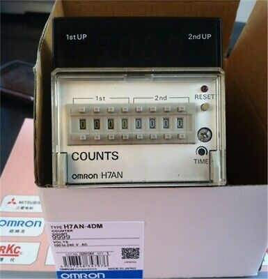 1Pcs Used Omron Electronics H7AN-4DM Digital Counter 9999 100-240VAC Plc Modu ql