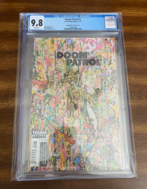 Doom Patrol #1 (2016, DC) - CGC 9.8 - Chippendale Variant Cover  - FREE SHIPPING