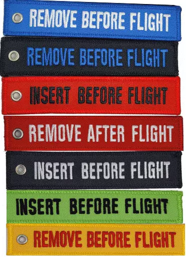 1 Luggage Travel Tag       Insert or Remove Before or After Flight Embroidered 2