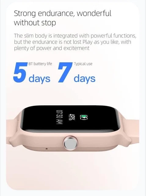 Amzhero Smartwatch für Damen | Fitnessuhr | Alexa Einbau
