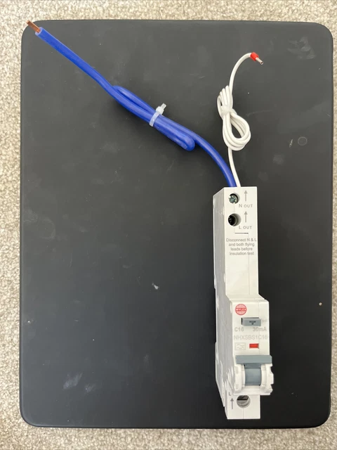 Wylex Rcbo c16 NHXSBS1C16 30ma