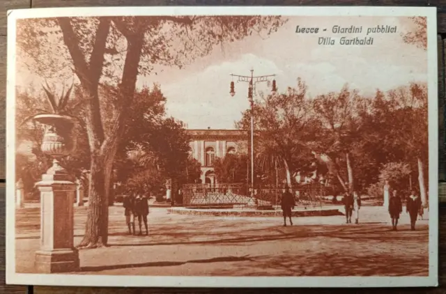 Lecce 1929 Immagine Animate Sui Giardini Pubblici-66436