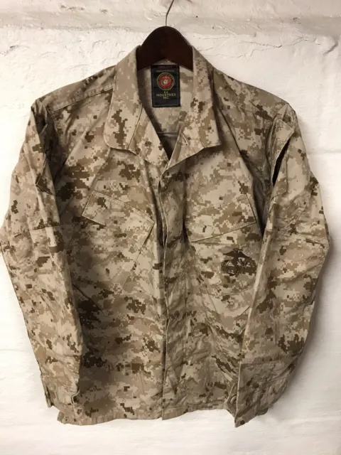 Damaged USMC Issued MCCUU Desert MARPAT Camouflage Blouse Extra Small Short