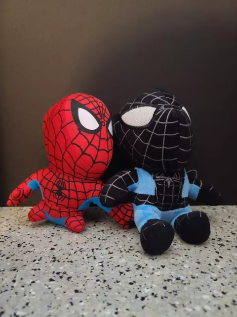 Set of 2  Spiderman  Stuffed soft Plush  Toys New US seller