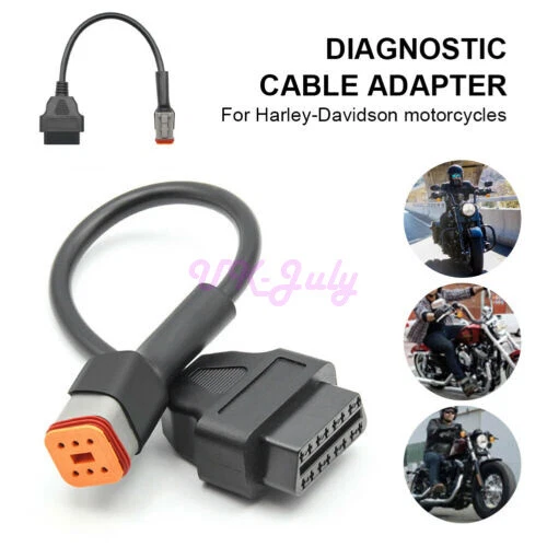 Kids Nap Mats 2-in-1 Harley Davidson OBD2 Diagnostic Cable - 16 Pin To 4 Pin & 6 Pin Motorcycle Scanner Adapter Preschool Nap Time - Foto 9