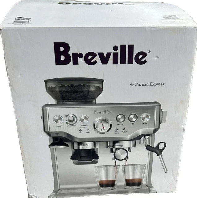 BREVILLE BES870BSS Barista Express Espresso Coffee Machine Stainless