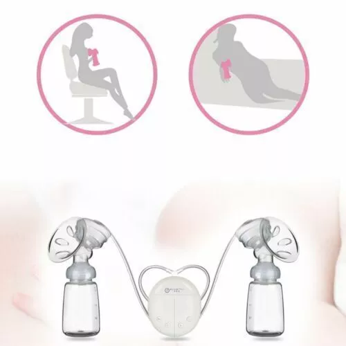 Dual Electric Breast Pump Hospital Grade With Silent Automatic Massage Function 2