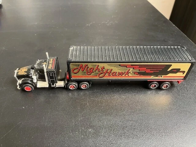 Camion Semi-remorque Majorette Jim Beam - Échelle 1/87 - Blanc - Occasion Très Bon état