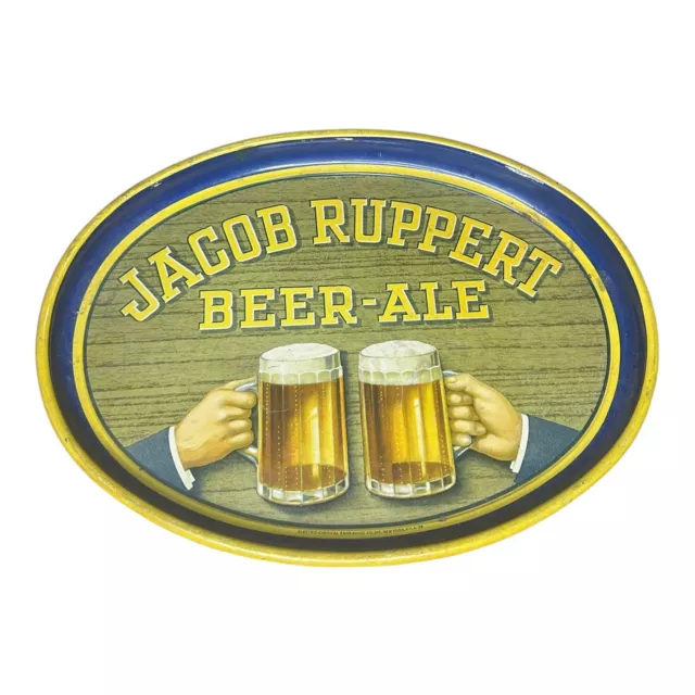 Vintage Jacob Ruppert Beer-Ale Tray Beer Tray