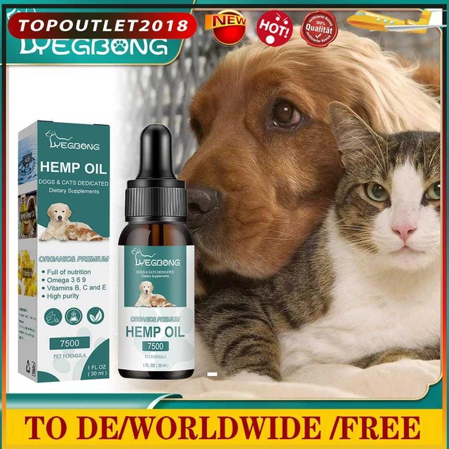 30ml Calming Essential Oils for Dogs Cats Natural Organic Calming Drops Safe