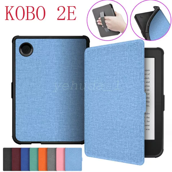 Funda For Kobo Clara 2e Case 2022 Cute Painted Leather Cover For Etui Kobo Clara  2E Cover Capa Smart Ebook Case Kids - AliExpress