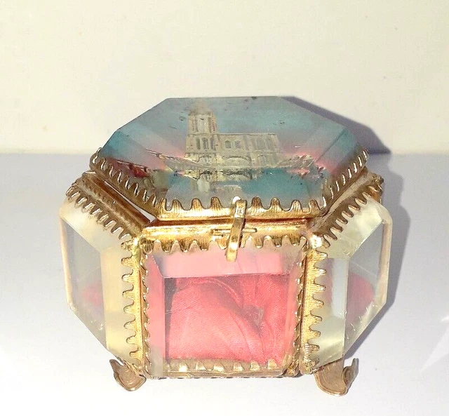 Commode Miniature Vintage Allemagne - Meuble Poupée Porcelaine - Franz