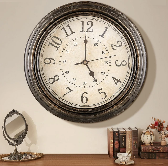 Horloge Murale Jack Daniel's Vintage Rétro 30cm - Verre, Quartz - Occasion Fonctionne