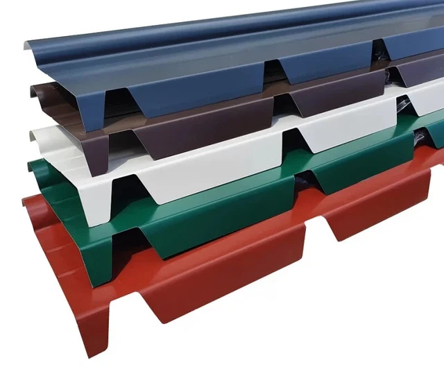 Cappellotto Per Fissaggio Pannelli Coibentati Grecati - Greca 25 Mm, 100 Pezzi, Colori Bianco E Rosso - Foto 5