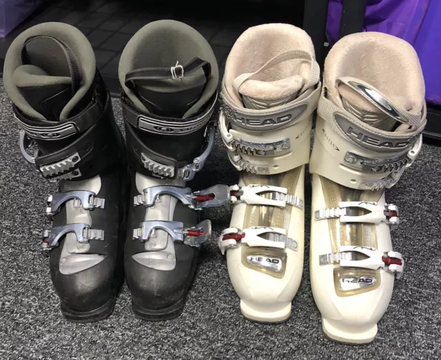 Mixed Bundle Of 2 Ski Boots Size 26-26.5 - Salomon, Head