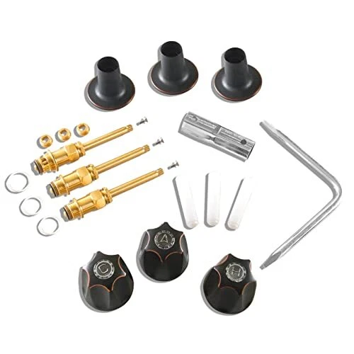SENTO Bathtub and Shower 3 Handle Tub Trim Set for Price Pfister Faucets Bathtub SENTO Bathtub and Shower 3 Handle Tub Trim Set for Price Pfister Faucets Bathtub