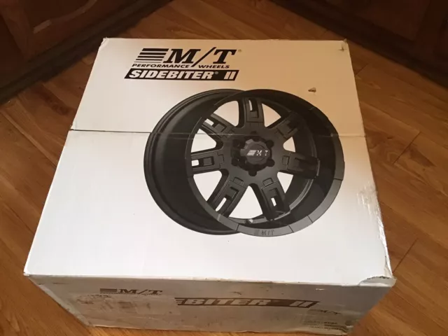 Mickey Thompson SideBiter II 2 Wheel NEW in Box 16X8 6X5.5 3068412 M/T Rim