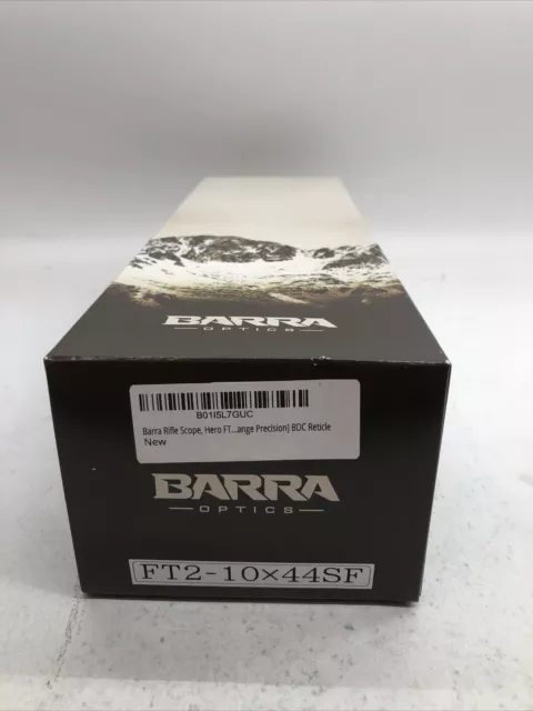 Barra Optics ft 2-10x44SF Mildot Reticle Rifle Scope for Hunting Sporting Scope 2