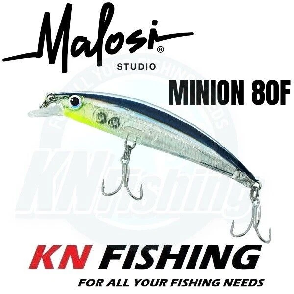 MICRO LEURRES DE pêche MALOSI STUDIO MINION 65F méné peu profond 65 mm