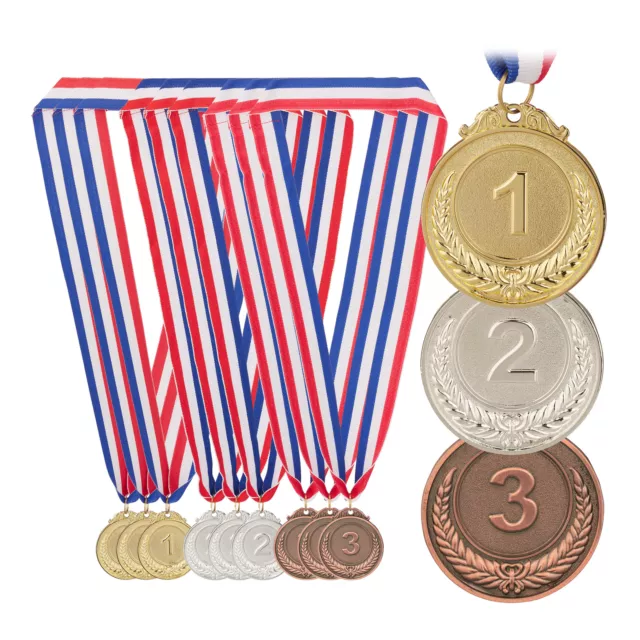 Medaille Kinder Auszeichnung 12er Set Goldmedaille Silbermedaille Bronzemedaille