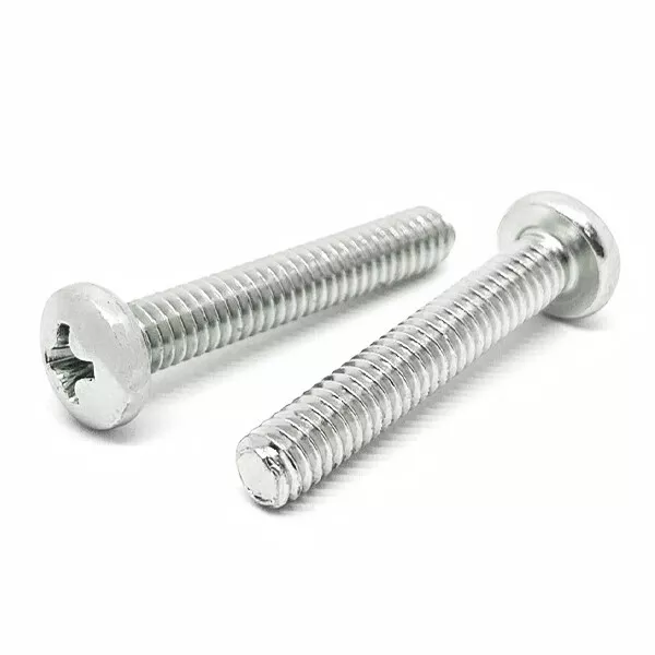 M6-1.0 Stainless Phillips Pan Head Machine Screws (Choose Length & Qty)