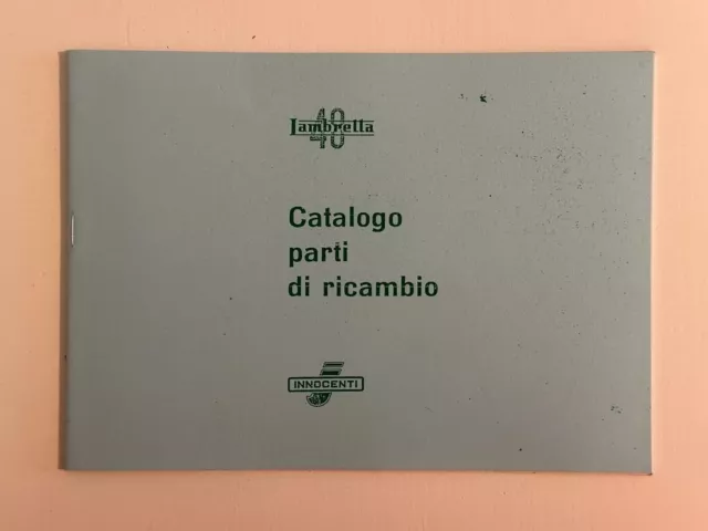 Catalogo parti di ricambio Lambretta 48