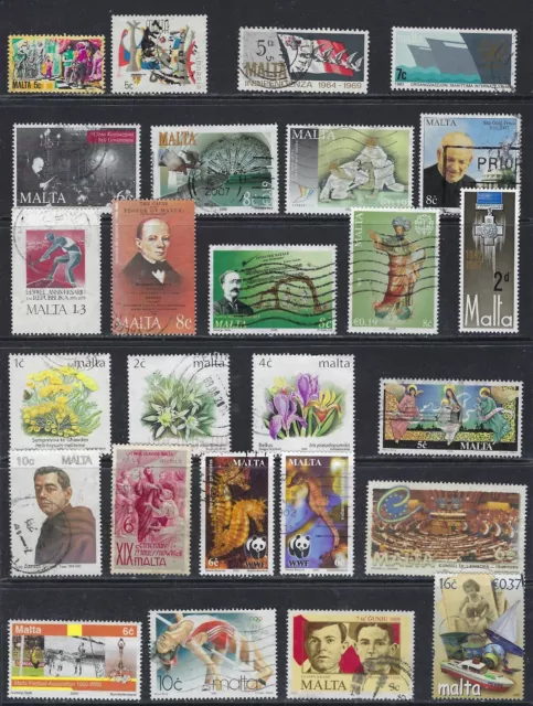 Collection of Stamps from Malta..................84N .........J-503