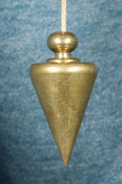 Plomada perico bronce. Cono. S.XX Bronze perico plumb bob. Cone. 20th Century