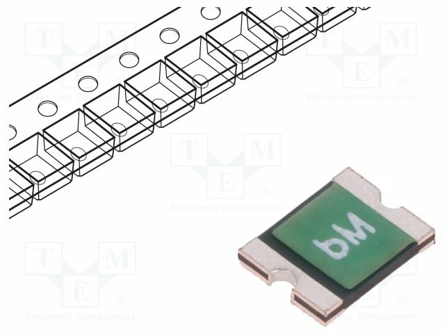 Sécurité: Ptc Polymère 500mA Imax: 100A Geh : 1210 0ZCH 0ZCH0050FF2G Smd-Polyme