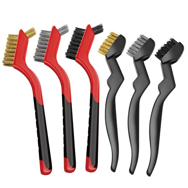 Set Piccole Bustelle In Filo 6 Pezzi per Pulizia Bustelli Metallici, Ottone A6K1
