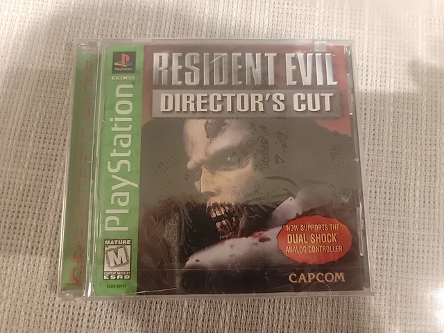 RESIDENT EVIL DIRECTOR'S Cut (PlayStation 1, 1998) nuovissima piccola
