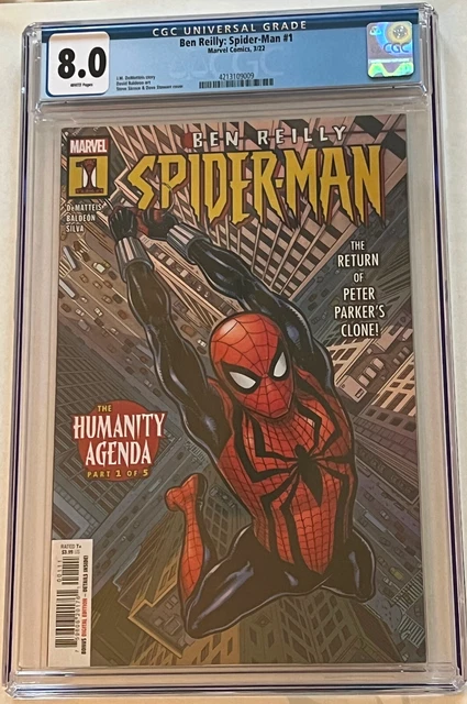 Ben Reilly: Spider-Man #1 CGC Graded 8.0 Marvel Spiderman Clone Saga