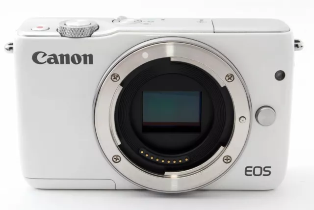 Canon EOS M10 18.0MP 15-45mm Kit de Lente Blanco [ EXC Con / 8GB Tarjeta SD,Tira 2