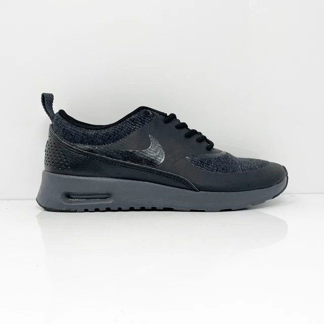 Nike Womens Air Max Thea Premium 616723-004 Black Running Shoes Sneakers Size 6