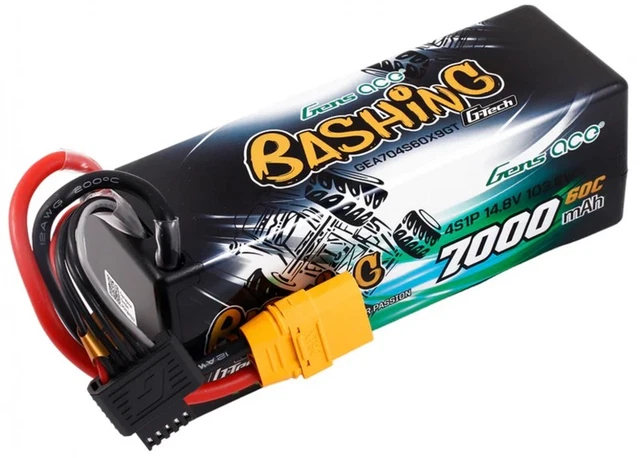 ハイテックリポバッテリーXPOWER HV 7.6V 4200mAh 2個セット Batteries, Control, Radio & Electronics, RC Model Vehicle Parts