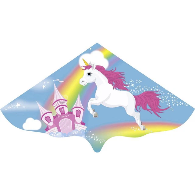 Cerf-volant Jurassic World 2 En 1 - 78x78 Cm - Voile Polyester - Pour Enfants à Partir De 6 Ans - Avec Poignées Et Corde