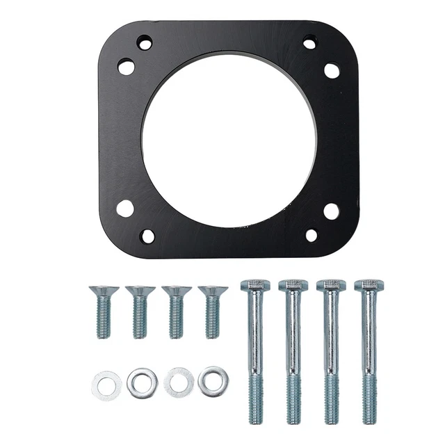 Intake Manifold Adapter Plate Kit For BMW M54B30 To M50B25 - Throttle Body Adapter, Aluminum