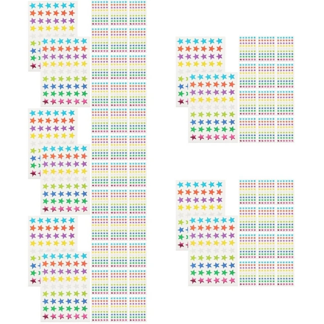 250 Blatt Dekor Scrapbooking Tagebuchaufkleber Farbiger DIY-Aufkleber Pro decor