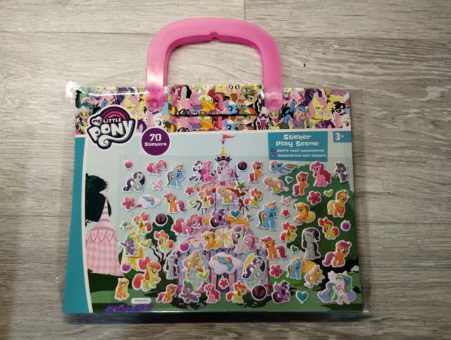 My Little Pony - 70 Sticker Play Scene - Ages: 3+ years - Brand New In Pack