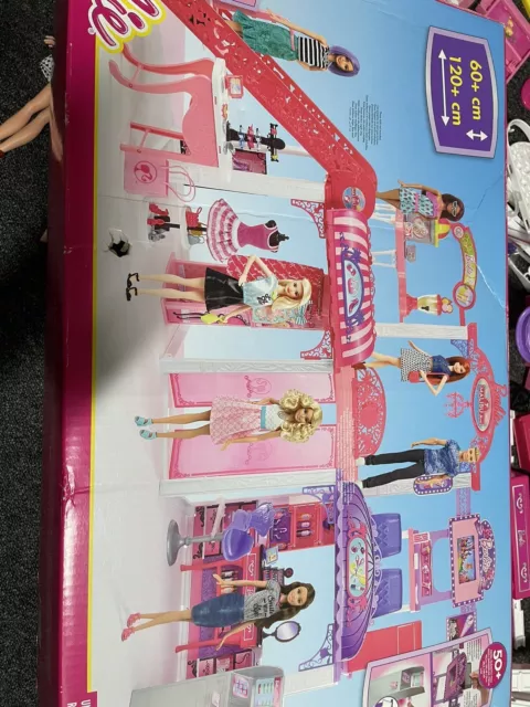 Barbie Malibu Shopping Mall+ Barbie Supermarket VGC Arrange Your Own Courier 2