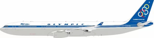 Airbus A340-300 Olympische Reg: Sx-Dfb mit Ständer - INFLIGHT 200 IF343OL0424 1/