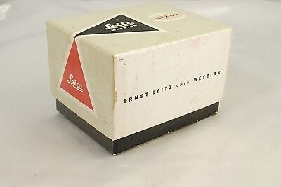 Leica Vide Papier Boite pour Leica 14051 Lentille Arrière Capuchon Vintage OEM 