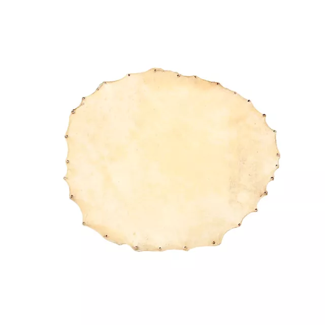 Drum Goat Skin Head for African Tambourine Percussion Drum Part (Diameter 300mm) 3
